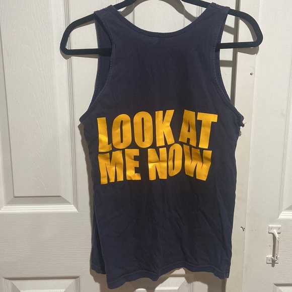 SWAG SWAG SWAG TRIDELTA navy blue tank top - Picture 2 of 2